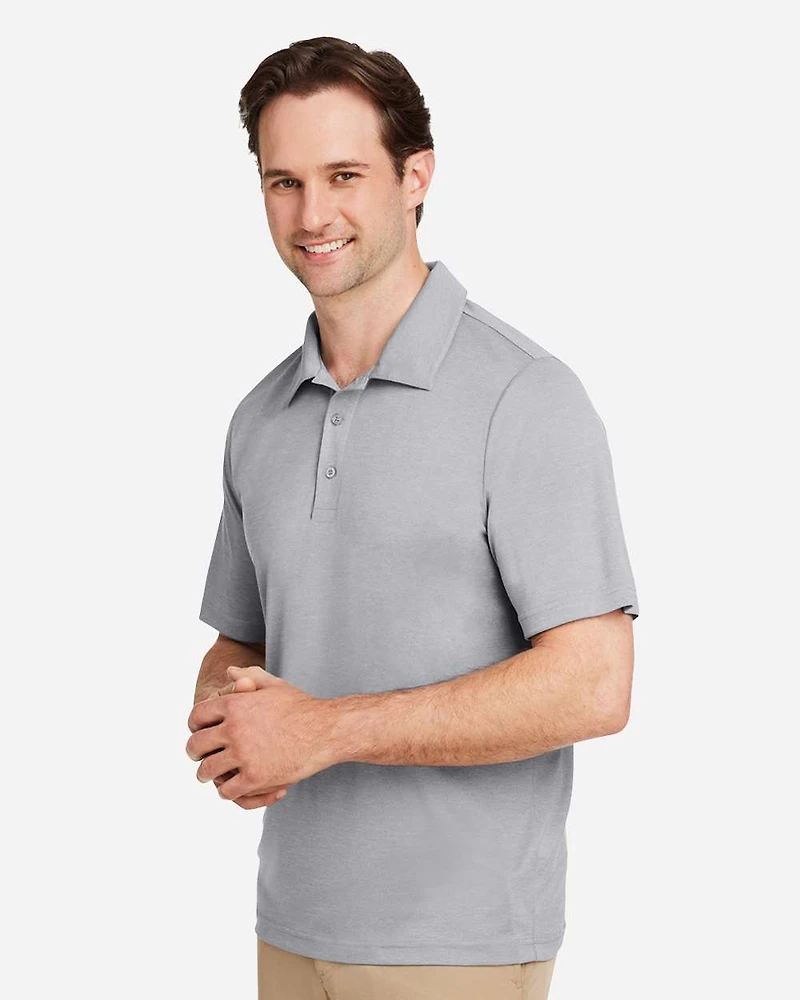 Men's Zone Sonic Heather Performance Polo | T-Shirt Time