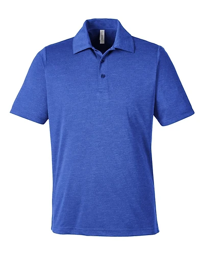 Men's Zone Sonic Heather Performance Polo | T-Shirt Time