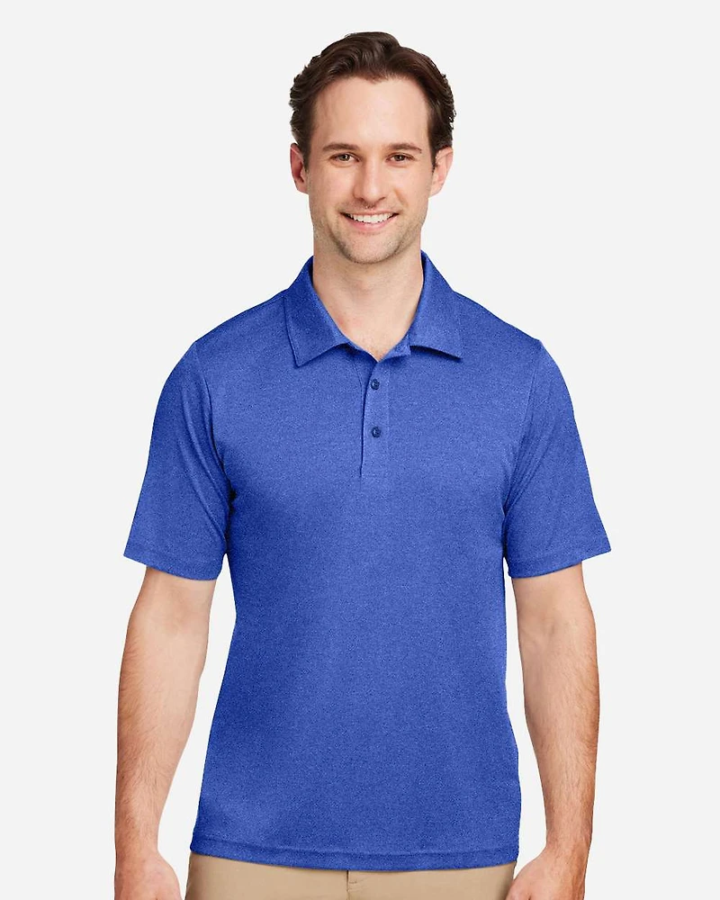 Men's Zone Sonic Heather Performance Polo | T-Shirt Time