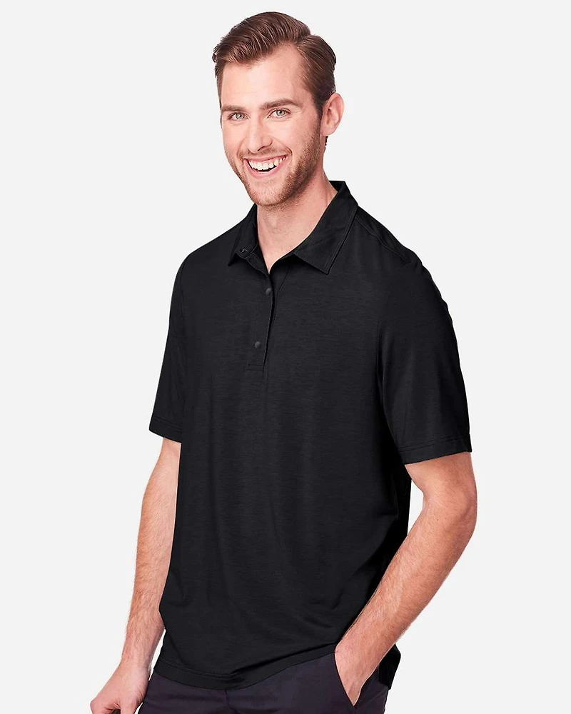 Men's JAQ Snap-Up Stretch Performance Polo | T-Shirt Time