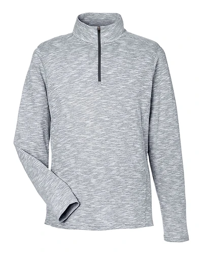 Men's Eclipse Jacquard Quarter-Zip Pullover | T-Shirt Time