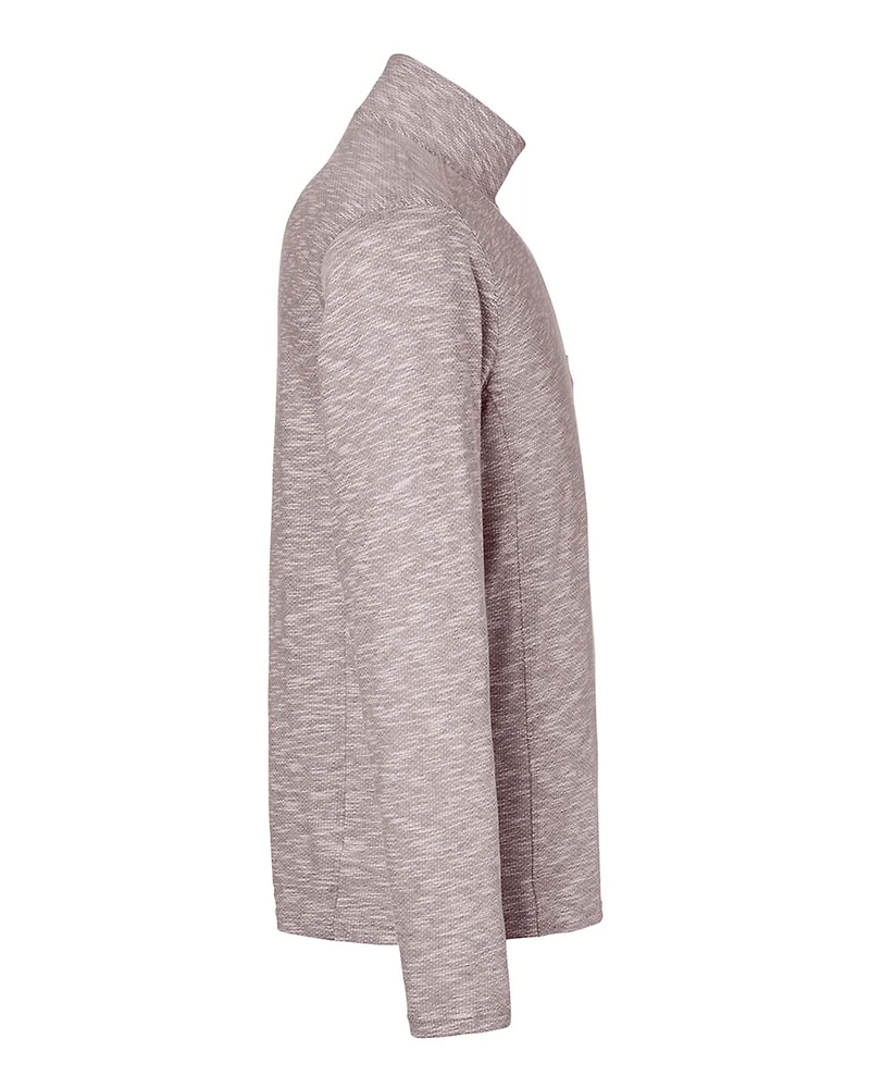 Pull à fermeture éclair quart de tour Jacquard Eclipse pour homme