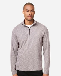 Pull à fermeture éclair quart de tour Jacquard Eclipse pour homme