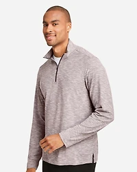 Pull à fermeture éclair quart de tour Jacquard Eclipse pour homme
