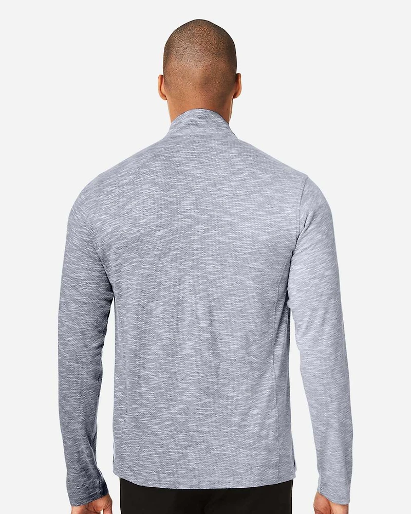 Men's Eclipse Jacquard Quarter-Zip Pullover | T-Shirt Time