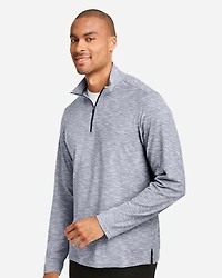 Men's Eclipse Jacquard Quarter-Zip Pullover | T-Shirt Time