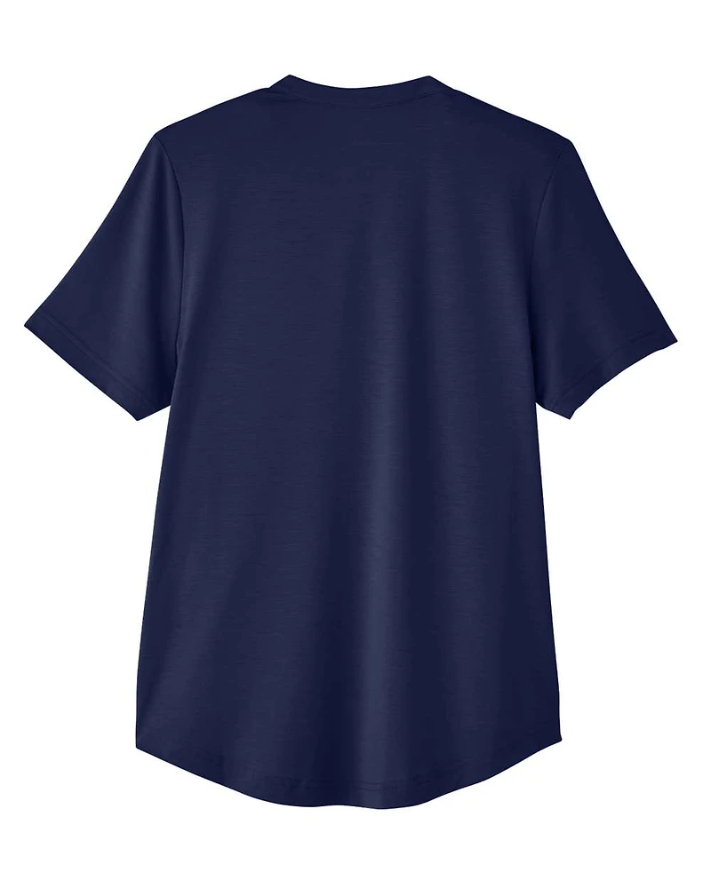 Women's JAQ Snap-Up Stretch Performance Polo | T-Shirt Time