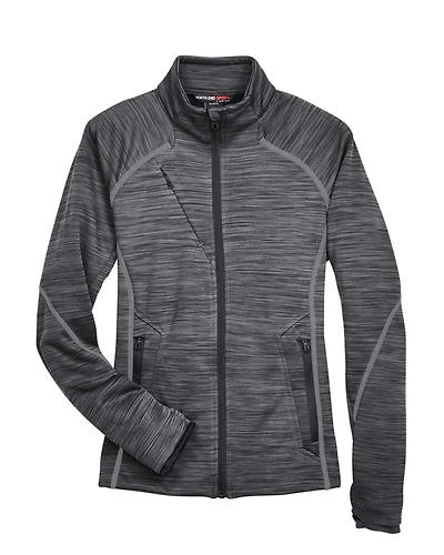 Women's Flux Mélange Bonded Fleece Jacket | T-Shirt Time