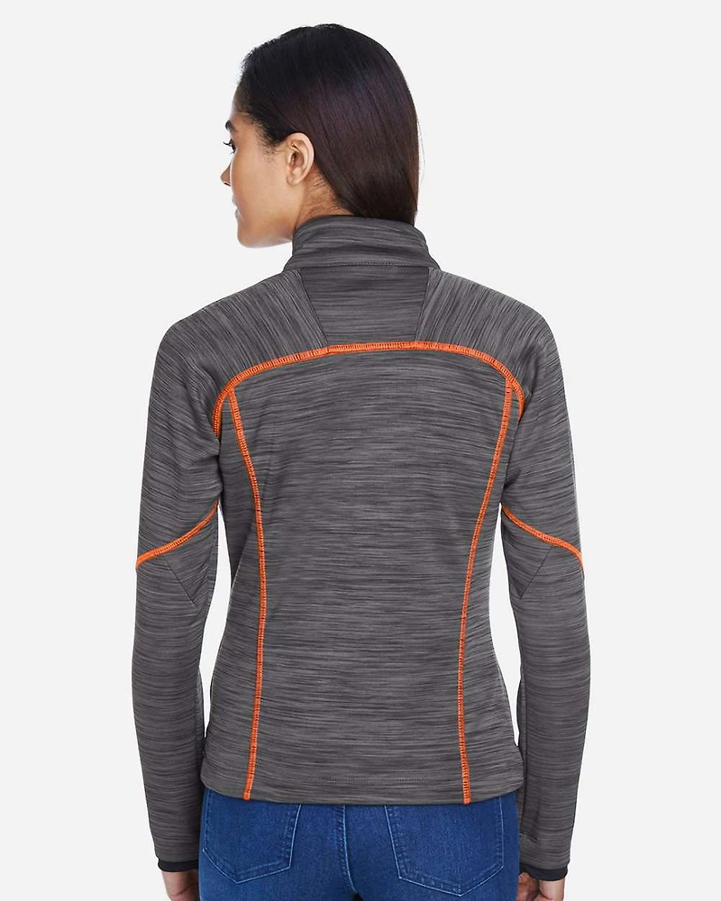 Women's Flux Mélange Bonded Fleece Jacket | T-Shirt Time