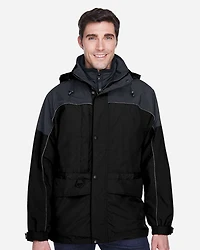 Men's 3-in-1 Two-Tone Parka | T-Shirt Time
