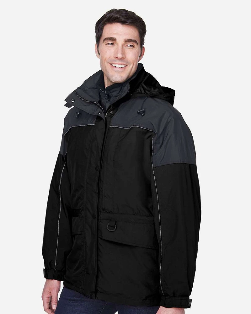 Men's 3-in-1 Two-Tone Parka | T-Shirt Time