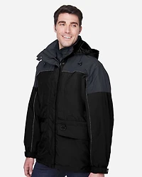 Men's 3-in-1 Two-Tone Parka | T-Shirt Time