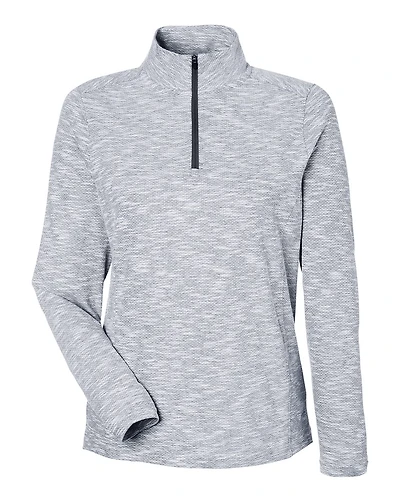 Women's Eclipse Jacquard Quarter-Zip Pullover | T-Shirt Time