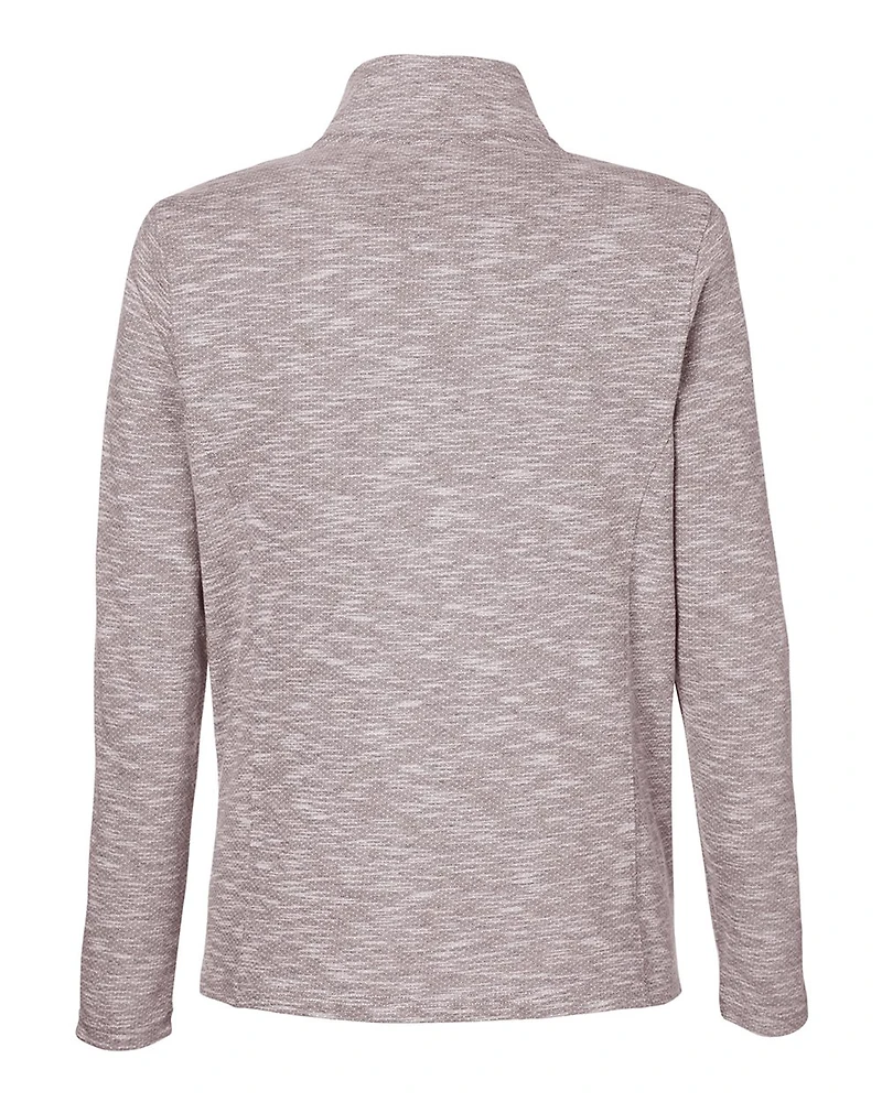 Pull à fermeture éclair quart de tour Jacquard Eclipse pour femmes