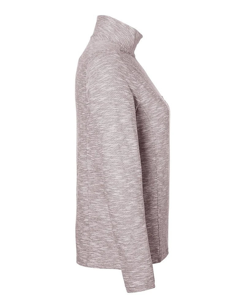 Pull à fermeture éclair quart de tour Jacquard Eclipse pour femmes