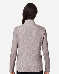 Pull à fermeture éclair quart de tour Jacquard Eclipse pour femmes