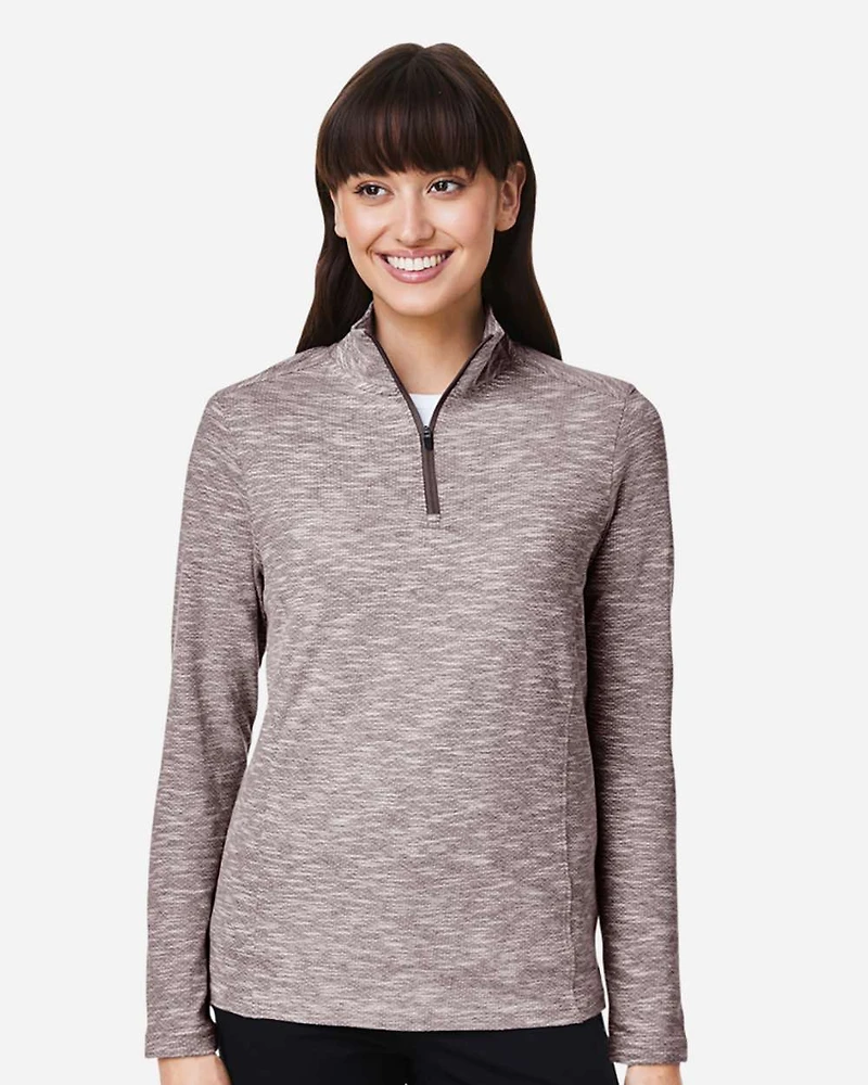 Pull à fermeture éclair quart de tour Jacquard Eclipse pour femmes