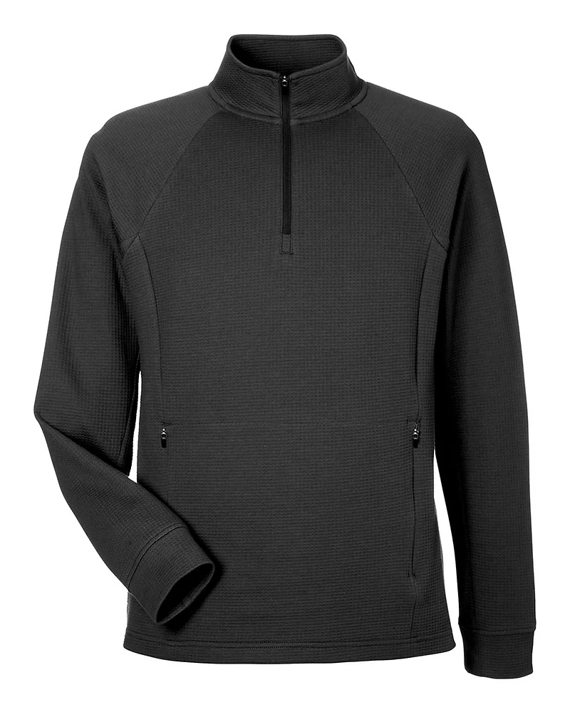 Men's Rhythm Waffle Quarter-Zip Pullover | T-Shirt Time