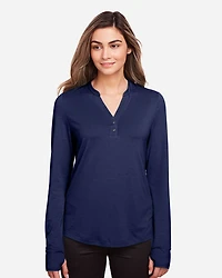 Women’s JAQ Stretch Performance V-Neck Snap Pullover