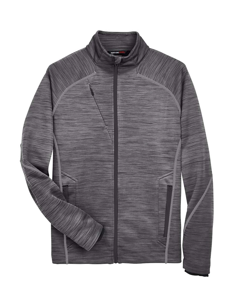 Men's Flux Mélange Bonded Fleece Jacket | T-Shirt Time