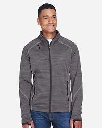 Men's Flux Mélange Bonded Fleece Jacket | T-Shirt Time