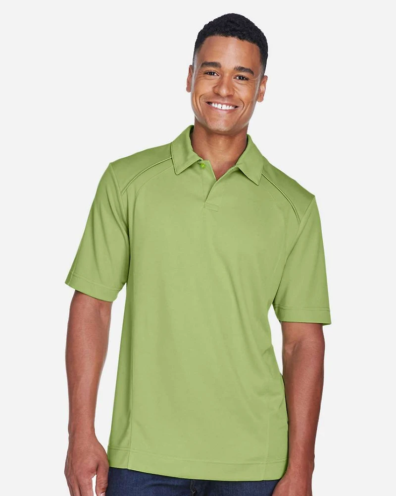 Men's Recycled Polyester Performance Pique Polo | T-Shirt Time