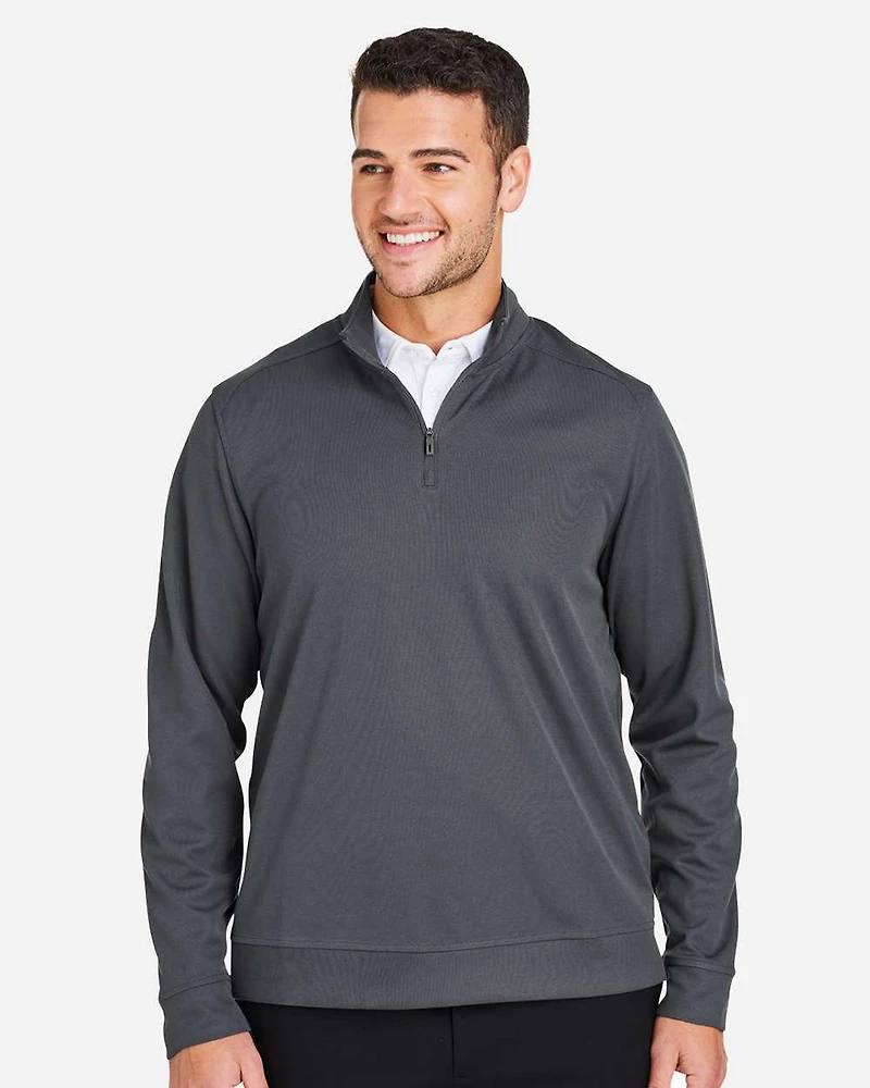 Pull piqué Tech Express pour homme à fermeture éclair quart de tour | T-Shirt Time