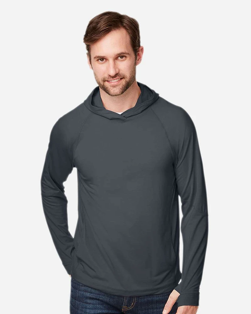 T-Shirt à capuche et manches longues Performant Extensible Unisexe JAQ | Time