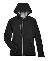 Women's Prospect Two-Layer Fleece Bonded Soft Shell Hooded Jacket | T-Shirt Time