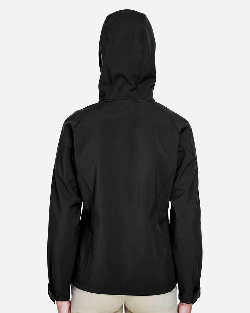 Women's Prospect Two-Layer Fleece Bonded Soft Shell Hooded Jacket | T-Shirt Time