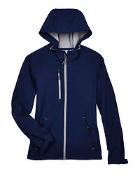 Veste À Capuche Femme Prospect en Soft Shell Bi-Couche avec Doublure Polaire | T-Shirt Time