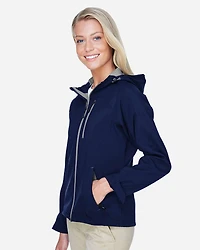 Veste À Capuche Femme Prospect en Soft Shell Bi-Couche avec Doublure Polaire | T-Shirt Time