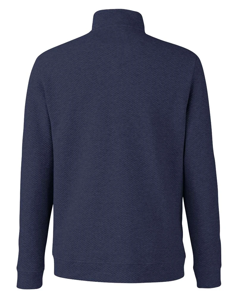 Pull à Fermeture Éclair Quart de Tour Texturé pour Homme