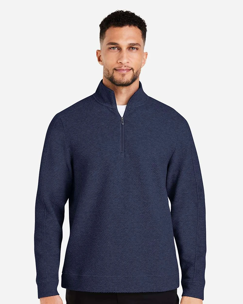 Pull à Fermeture Éclair Quart de Tour Texturé pour Homme