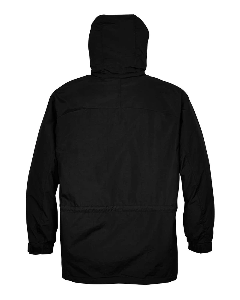 Men's 3-in-1 Parka with Dobby Trim | T-Shirt Time