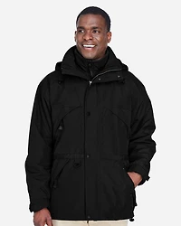 Men's 3-in-1 Parka with Dobby Trim | T-Shirt Time