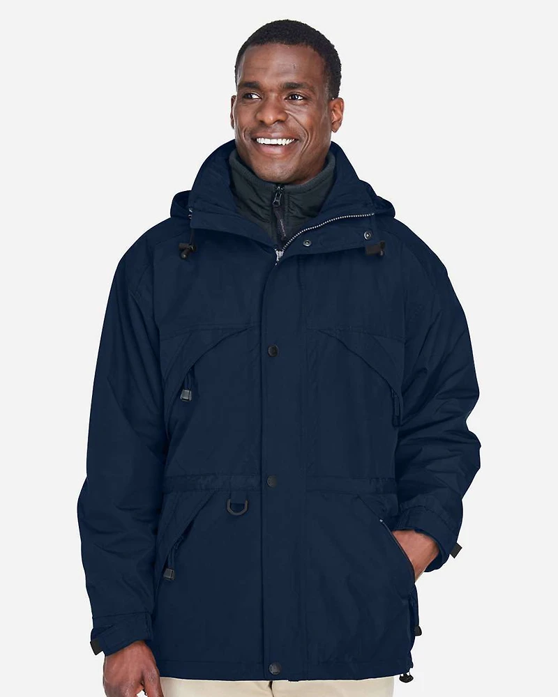 Parka 3-en-1 pour Homme avec Garniture Dobby | T-Shirt Time