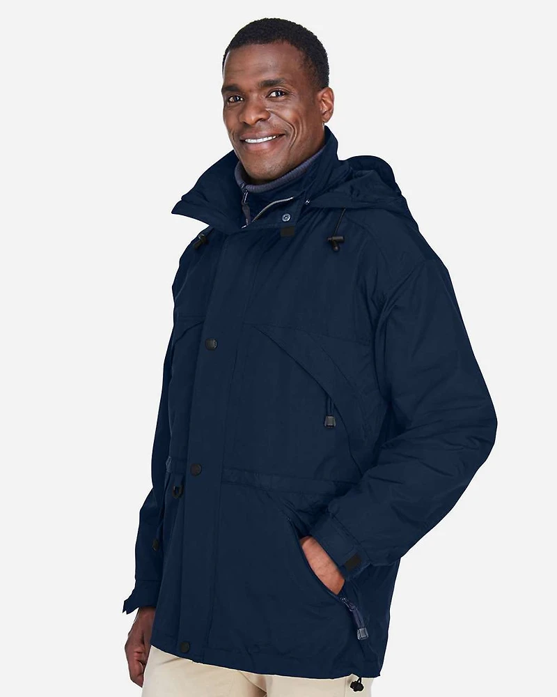 Parka 3-en-1 pour Homme avec Garniture Dobby | T-Shirt Time