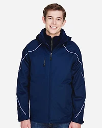 Blouson 3-en-1 Angle pour Homme avec Doublure en Polaire Liée
