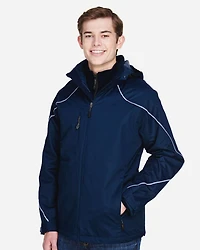 Blouson 3-en-1 Angle pour Homme avec Doublure en Polaire Liée