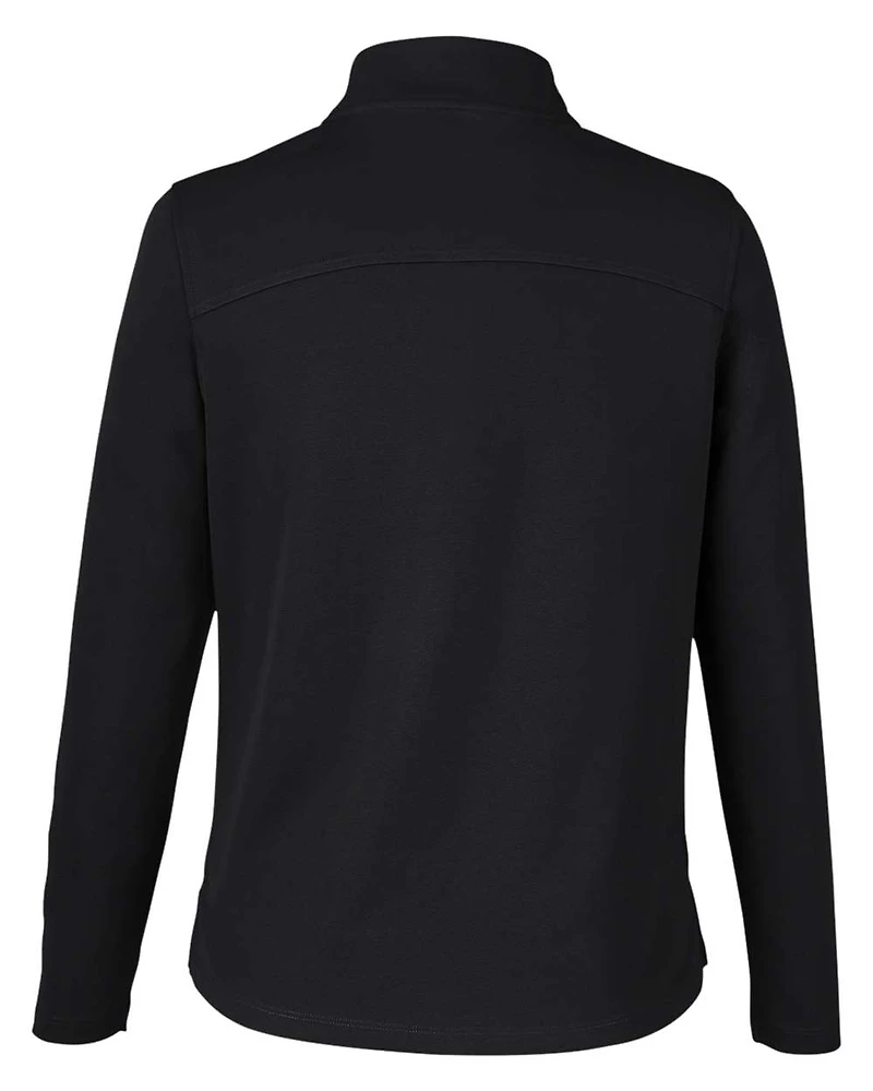 Women's Express Tech Performance Pique Quarter-Zip Pullover | T-Shirt Time