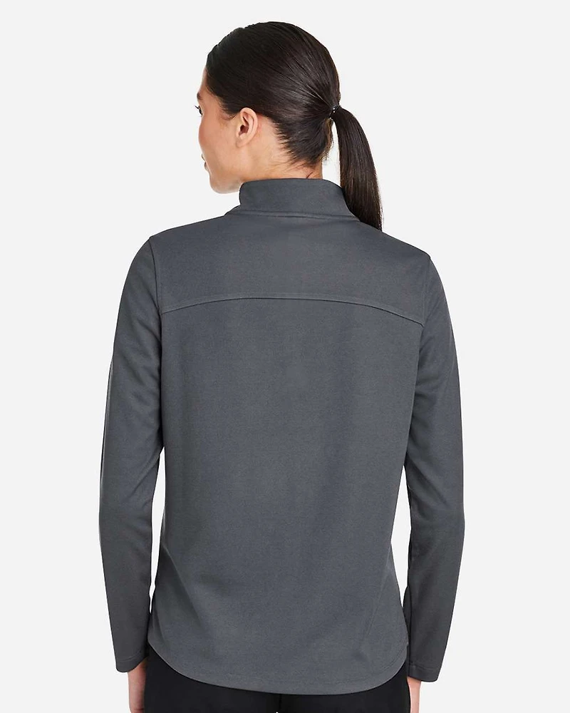 Polo à fermeture éclair quart de tour Tech Performance Pique pour femmes | T-Shirt Time