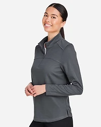 Polo à fermeture éclair quart de tour Tech Performance Pique pour femmes | T-Shirt Time