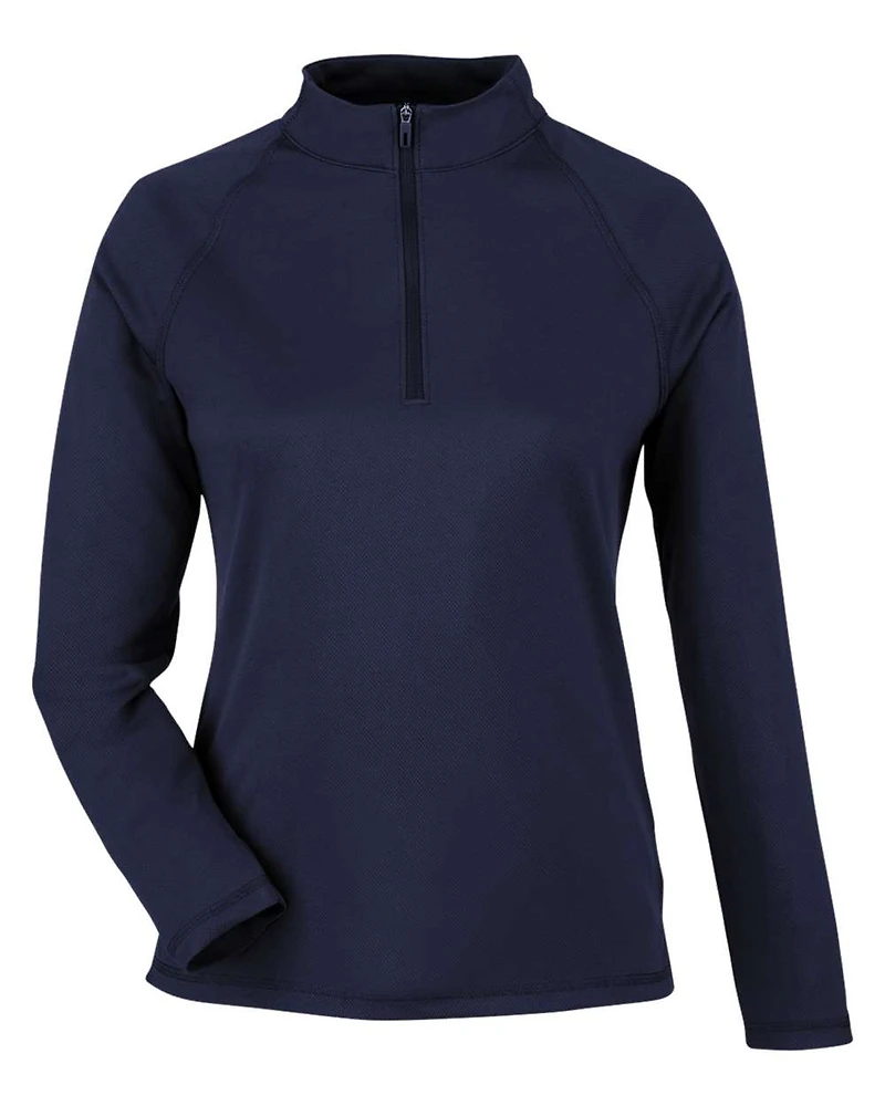 Women’s Express Tech Performance Pique Quarter-Zip Pullover