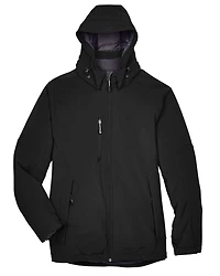 Men's Glacier Insulated Three-Layer Fleece Soft Shell Hood Jacket with Detachable | T-Shirt Time