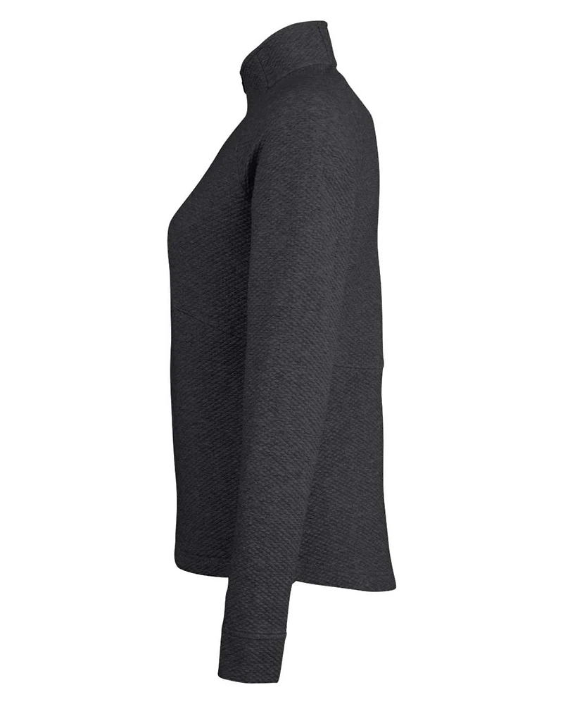 Women's Spirit Textured Quarter-Zip Pullover | T-Shirt Time