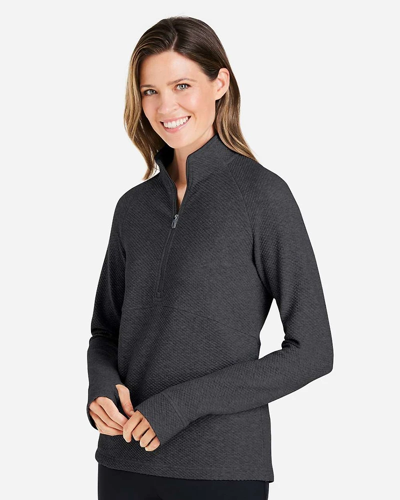 Women's Spirit Textured Quarter-Zip Pullover | T-Shirt Time