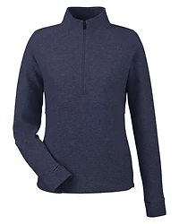 Pullover texturé à fermeture quart de tour pour femmes