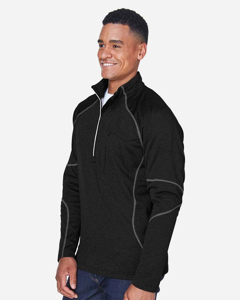 Men's Catalyst Performance Fleece Quarter-Zip Pullover | T-Shirt Time