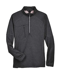 Pull à Fermeture Éclair Quart de Tour en Polaire Performance Catalyst pour Hommes | T-Shirt Time